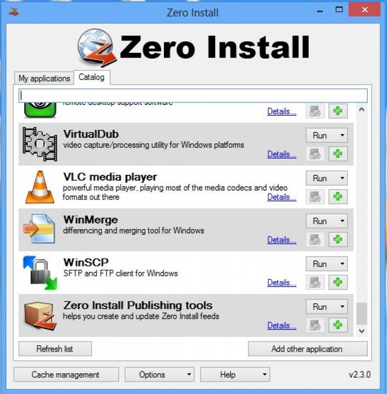 Zero Install 2.25.2 instal the last version for windows